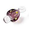 Handmade Lampwork Pendants LAMP-T021-23B-2