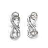 SHEGRACE 304 Stainless Steel S-Hook Clasps SA-CBAF1D5-23P-1