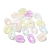 Luminous Rainbow Iridescent Plating Acrylic Linking Rings OACR-Z013-13-2