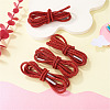 4Pcs Rhinestone Round Cord Shoelace FIND-TA0010-44P-02-5