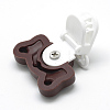 Food Grade Eco-Friendly Silicone Baby Pacifier Holder Clips SIL-T019-19-3