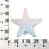 Gradient Color Opaque Resin Decoden Cabochons CRES-P036-01A-01-3