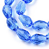 Glass Beads Strands X-GLAA-R024-11x8mm-8-2