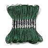 10 Skeins 12-Ply Metallic Polyester Embroidery Floss OCOR-Q057-A15-1
