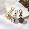 3Pcs 3 Colors Iron Bell Pendant Decoration HJEW-JM02227-2