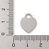 Non-Tarnish 304 Stainless Steel Pendants FIND-M017-01P-K-3