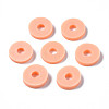 Handmade Polymer Clay Beads X-CLAY-R067-6.0mm-B13-2