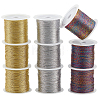   9 Rolls 9 Styles Polyester Thread OCOR-PH0002-09-1