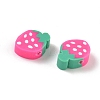 Fruit & Vegetable Theme Handmade Polymer Clay Beads CLAY-F006-02C-2