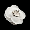 Cloth Art Camelia Brooch Pins AJEW-Q147-01D-3