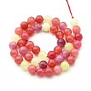 Natural Quartz Beads Strands G-N355-8mm-25-2
