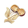 Friut Enamel Pins JEWB-R068-01B-G-2