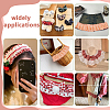 Pleated Polyester Lace Ribbons SRIB-WH0011-473B-5