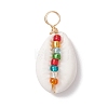 Natural Shell Pendants PALLOY-JF02693-3