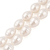 Shell Pearl Beads Strands BSHE-L035-A02-3