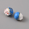 Handmade Porcelain Beads PORC-WH0016-02E-2