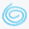 Glass Beads Strands EGLA-A044-T3mm-D08-2