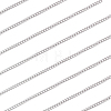 20M Tarnish Resistant 304 Stainless Steel Curb Chains CHS-BBC0001-15-7