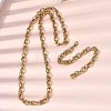 Unisex 304 Stainless Steel Bracelets & Necklaces SJEW-L199-11G-1