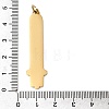 304 Stainless Steel Enamel Pendants STAS-F335-01B-3