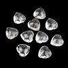 Natural Quartz Crystal Heart Palm Stones G-P609-A02-01-1