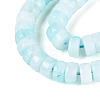 Dyed Natural White Jade Beads Strands G-T143-17C-3