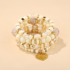 Boho Style Wood Beaded Stretch Bracelet Sets for Women WGE3C3B-20-1