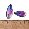 4Pcs Transparent Epoxy Resin Butterfly Wings Pendants RESI-C057-04C-3