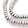 Electroplated Synthetic Non-magnetic Hematite Beads Strands G-T139-61D-3