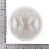 Flat Round Natural Selenite Slice Coasters DJEW-C015-02D-3