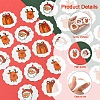 100Pcs Christmas Theme Paper Printed Gift Tags CDIS-FS0001-17-3