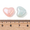 UV Plating Opaque Acrylic Beads X-OACR-G058-16A-3