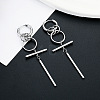 304 Stainless Steel Hoop Earrings FS-WG93B8B-07-1