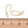 Brass Earring Hooks KK-G604-06G-3