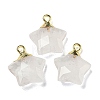 Natural Quartz Crystal Pendants G-P540-01G-02-1