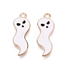 Halloween Theme Alloy Enamel Pendants PALLOY-N176-41A-RS-1