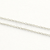 925 Sterling Silver Cable Chains STER-TAC0002-01S-1