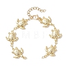 Ocean 304 Stainless Steel Turtle Link Chain Bracelet Making AJEW-JB01550-1