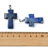 Natural Lapis Lazuli Pendants GG-K002-11B-3