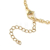 Brass Rolo Chian Bracelet Making AJEW-JB01444-3