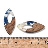 Resin and Walnut Pendants FIND-R051-12C-3