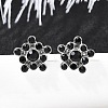 304 Stainless Steel Stud Earrings for Women EJEW-F361-12P-4