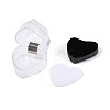 Valentine's Day Transparent Acrylic Ring Storage Boxes OBOX-T001-01A-4