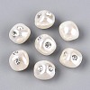 ABS Plastic Imitation Pearl Beads SACR-T017-77B-1
