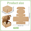 Kraft Paper Box CON-WH0036-01-2