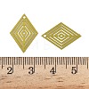 Spray Paint 430 Stainless Steel Pendants STAS-C153-07I-3