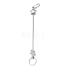 Iron Beadable Keychain Bar IFIN-F164-03-2