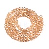 Electroplate Glass Beads Strands EGLA-A044-T3mm-B23-3