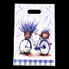50Pcs 2 Styles OPP Plastic Packaging Bags ABAG-F011-05-2