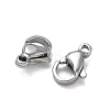 304 Stainless Steel Lobster Claw Clasps SA-CBAF1D5-25P-D-2